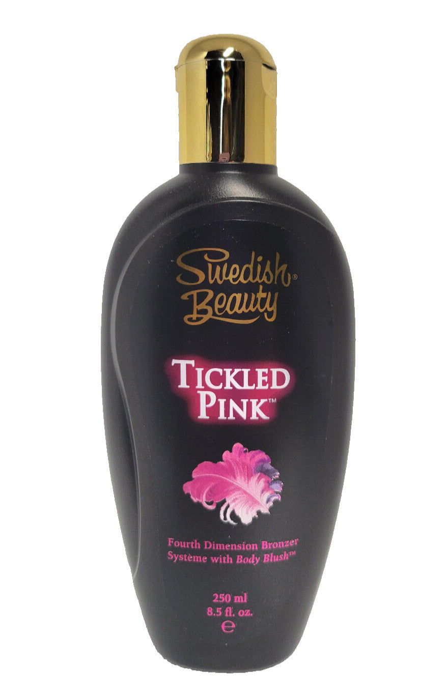 Discontinued Swedish Beauty Tickled Pink Body Blush & Bronzer Lotion 8.5oz - Rare
