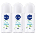 Aluminum-Free Roll-On Deodorant 50ml Pack of 3 - Fresh Jasmine Scent