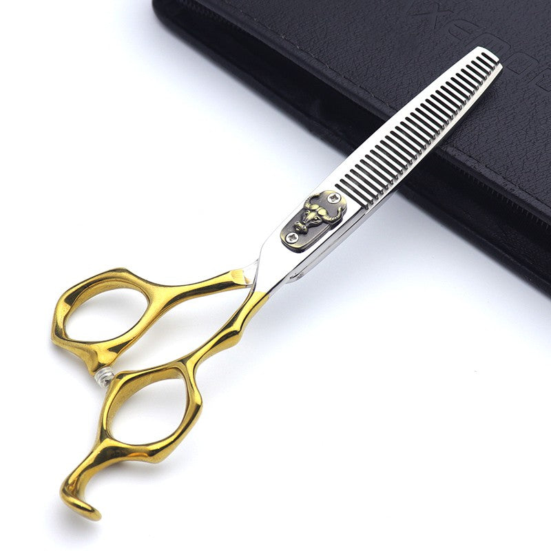 Professional Hair Thinning Scissors & Barber Shears Set - 6 Inch