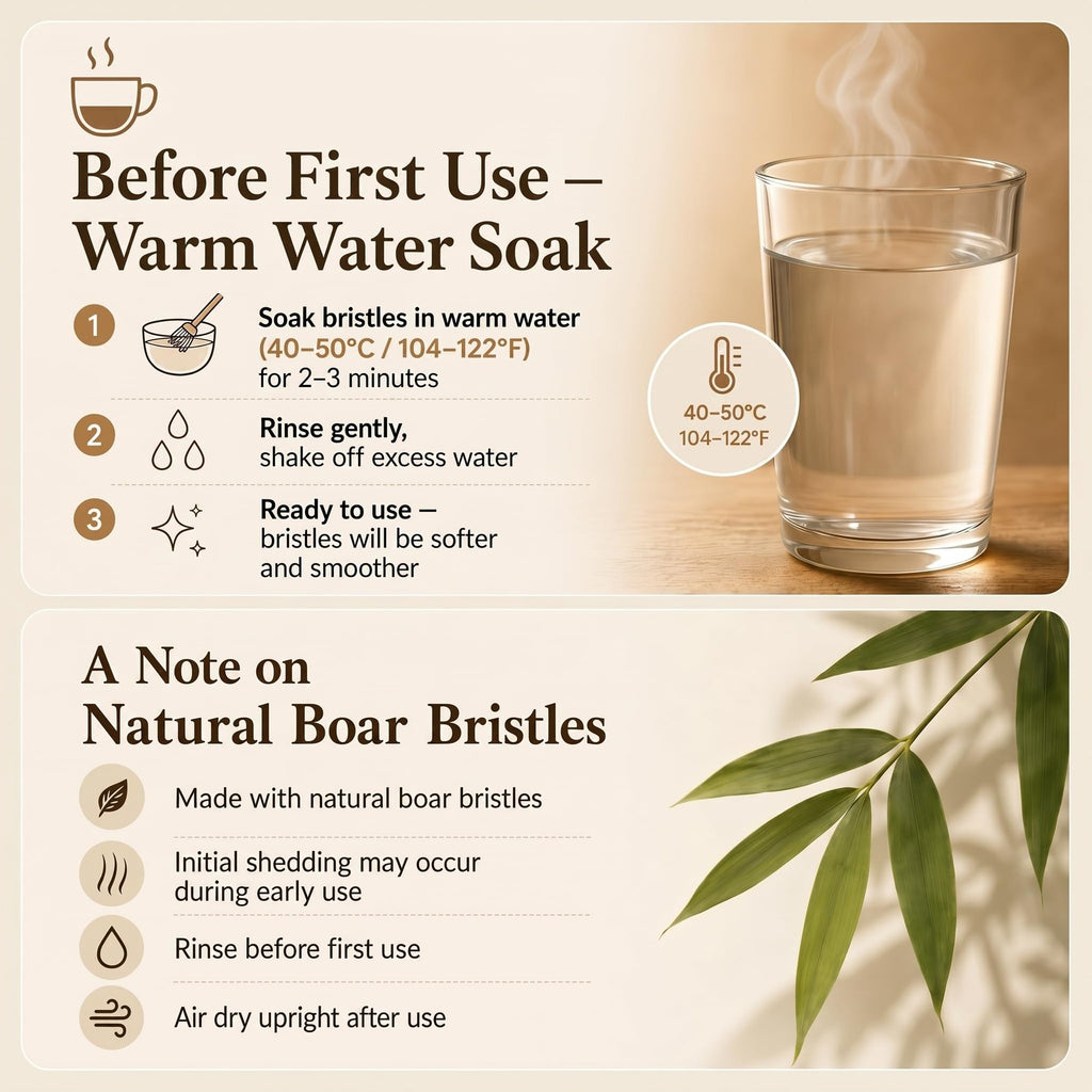 Boar Bristle Bamboo Toothbrush 10 Pack - Plastic-Free, Numbered Adult Set