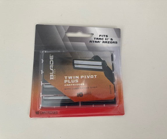 Personna Twin Razor Blades for Trac II & Atra Razors - Qty 10 CVS