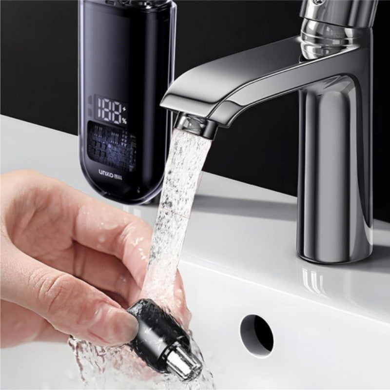 Electric Nose Hair Trimmer for Men Painless Rechargeable Grooming Tool