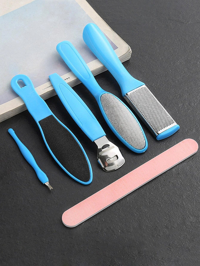 7-in-1 Pedicure Tools Set for Dead Skin Callus Removal & Foot Care