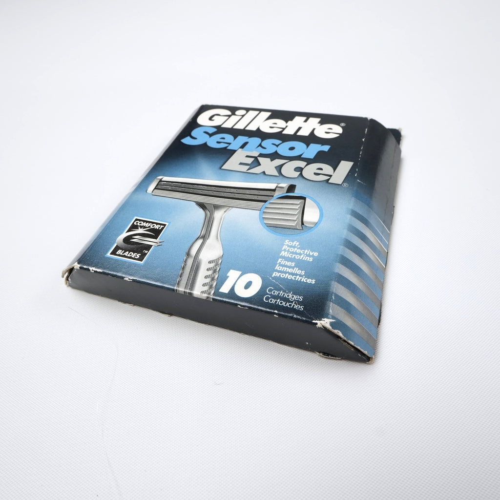 Gillette Sensor Excel Razor Blades Refill Cartridges 10 Pack Made in USA