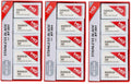 Double Edge Stainless Razor Blades 300-Pack for Safety & Straight Razors