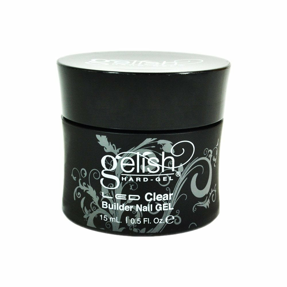 Clear Builder Nail Gel for LED UV Curing - 0.5 Fl Oz 15 mL