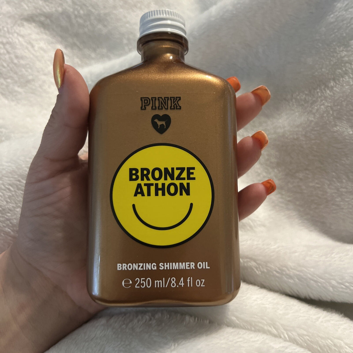 Bronzing Shimmer Oil - Victoria's Secret Pink Body Glow & Tanning Oil
