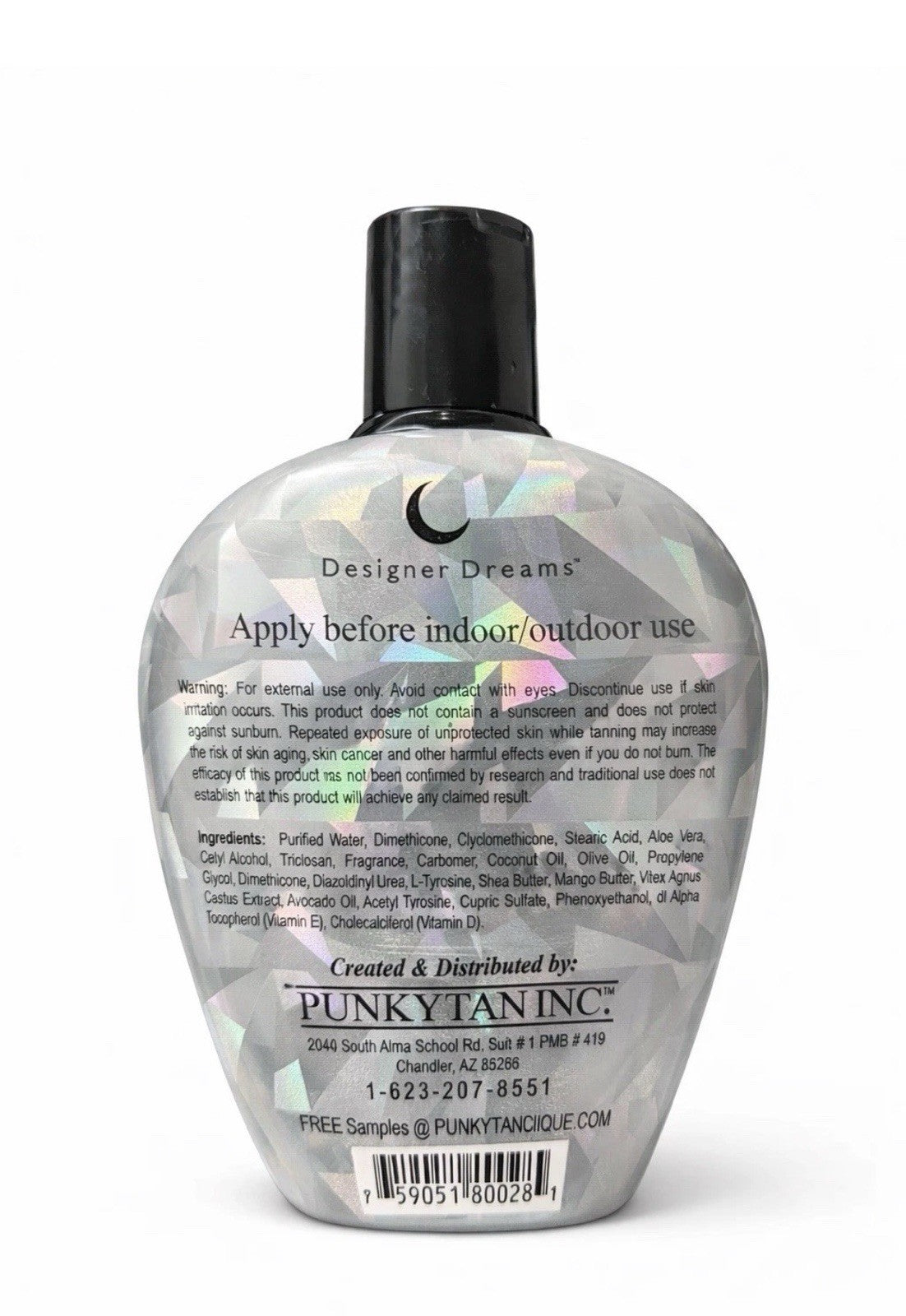 Luxury Silicone Tanning Lotion 8oz - Cashmere Dreams