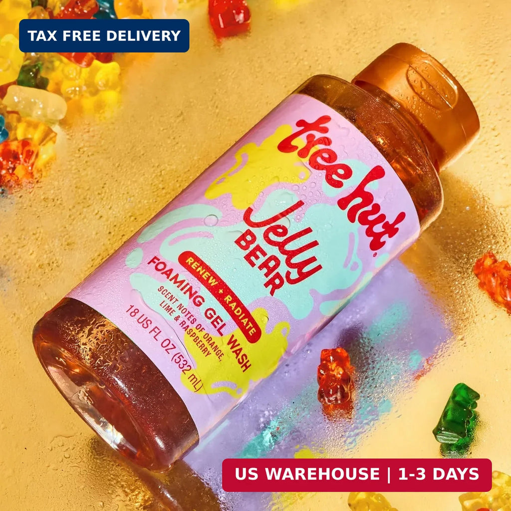 Jelly Bear Body Wash - 18 Fl Oz, Fun Candy Scent, Moisturizing Gel