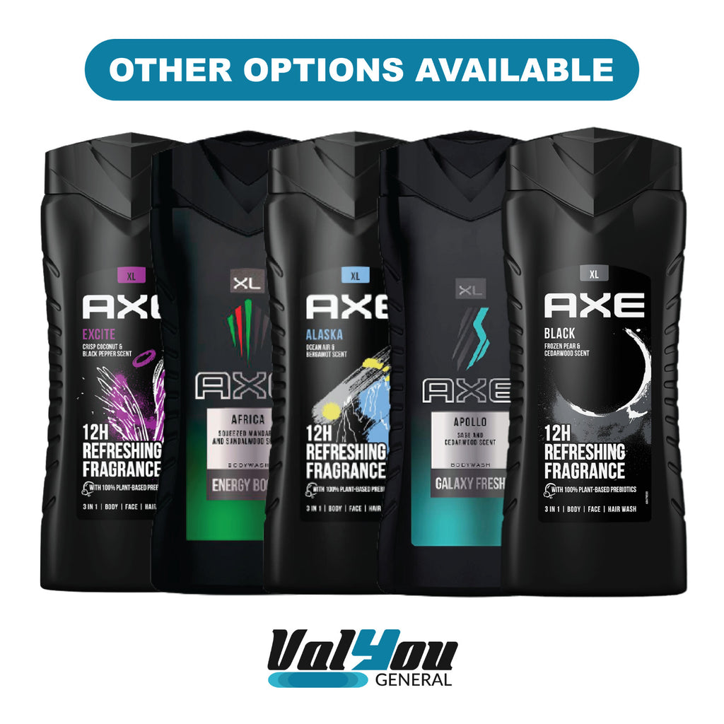 Men's Body Wash with Squeezed Mandarin & Sandalwood - 6 Pack, 400ml