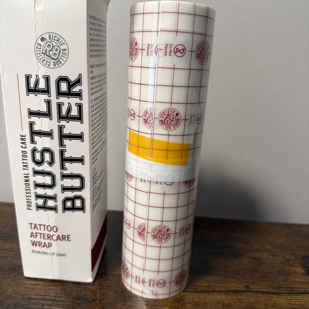 Hustle Butter Professional Tattoo Aftercare Wrap 7.9" x 8.8 yds