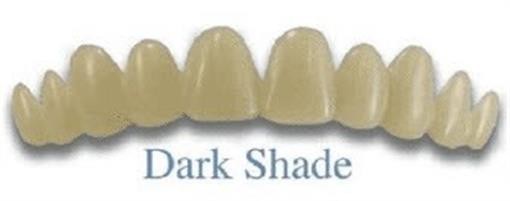 Temporary Tooth Replacement Kit with 30 Multi-Shade Cosmetic Teeth
