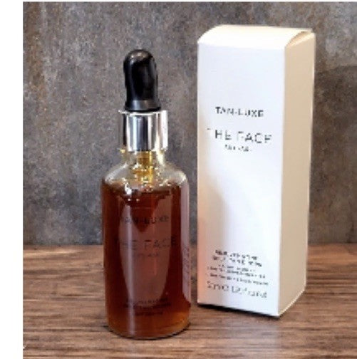Self-Tan Drops for Face Light/Medium - Natural Glow, Anti-Age Nourishing Serum
