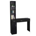 Salon Storage Cabinet with Lockable Drawers Hair Styling Station Furniture