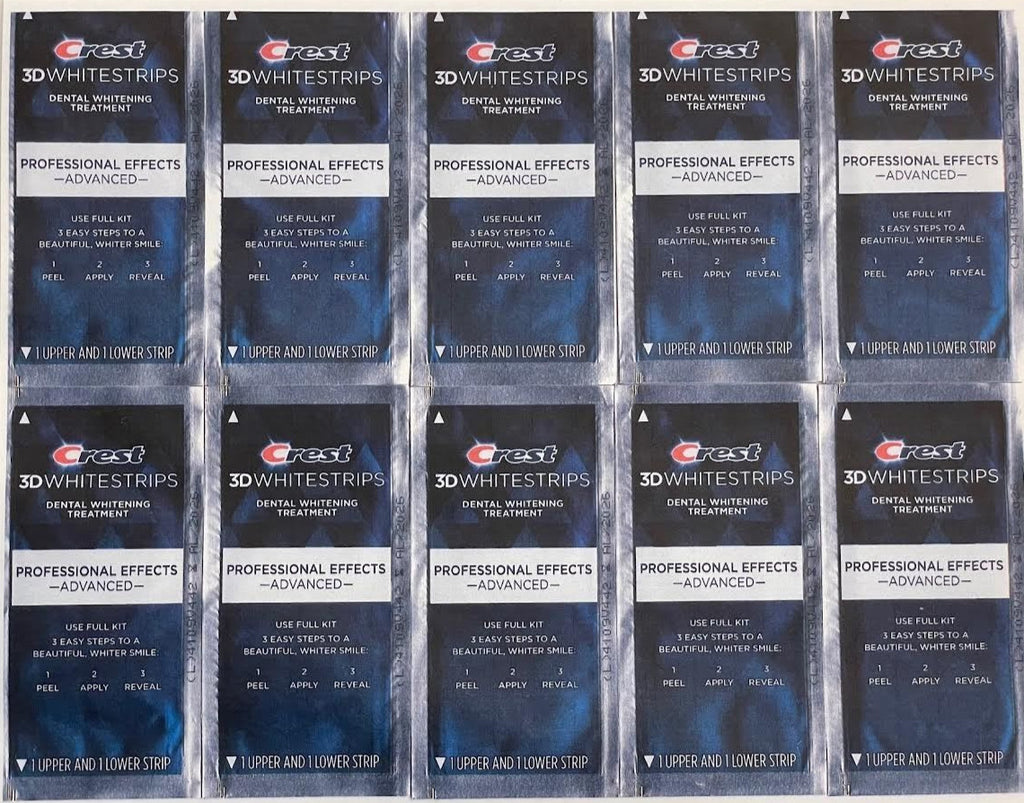 Strips - Crest 3D No Slip Professional Effects, 20 Strips