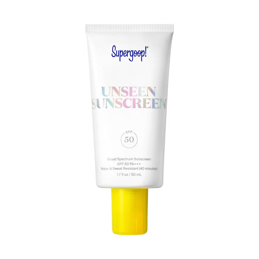 SPF 50 Clear Face Sunscreen - Invisible, Water-Resistant, Vegan & Non-Irritating