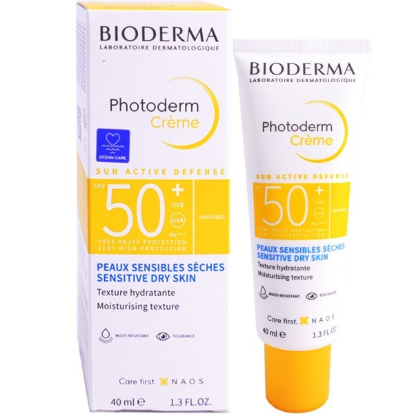 SPF 50+ Face Sunscreen Cream - Hydrating & Invisible Sun Protection 40ml