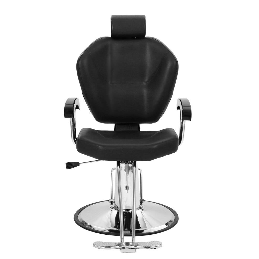 Reclining Barber Chair Hydraulic Salon Chair for Hair Styling Spa