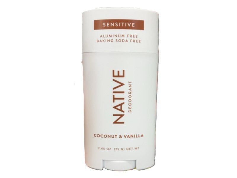Sensitive Deodorant - Coconut Vanilla, Aluminum Free, 2.4 oz | Native