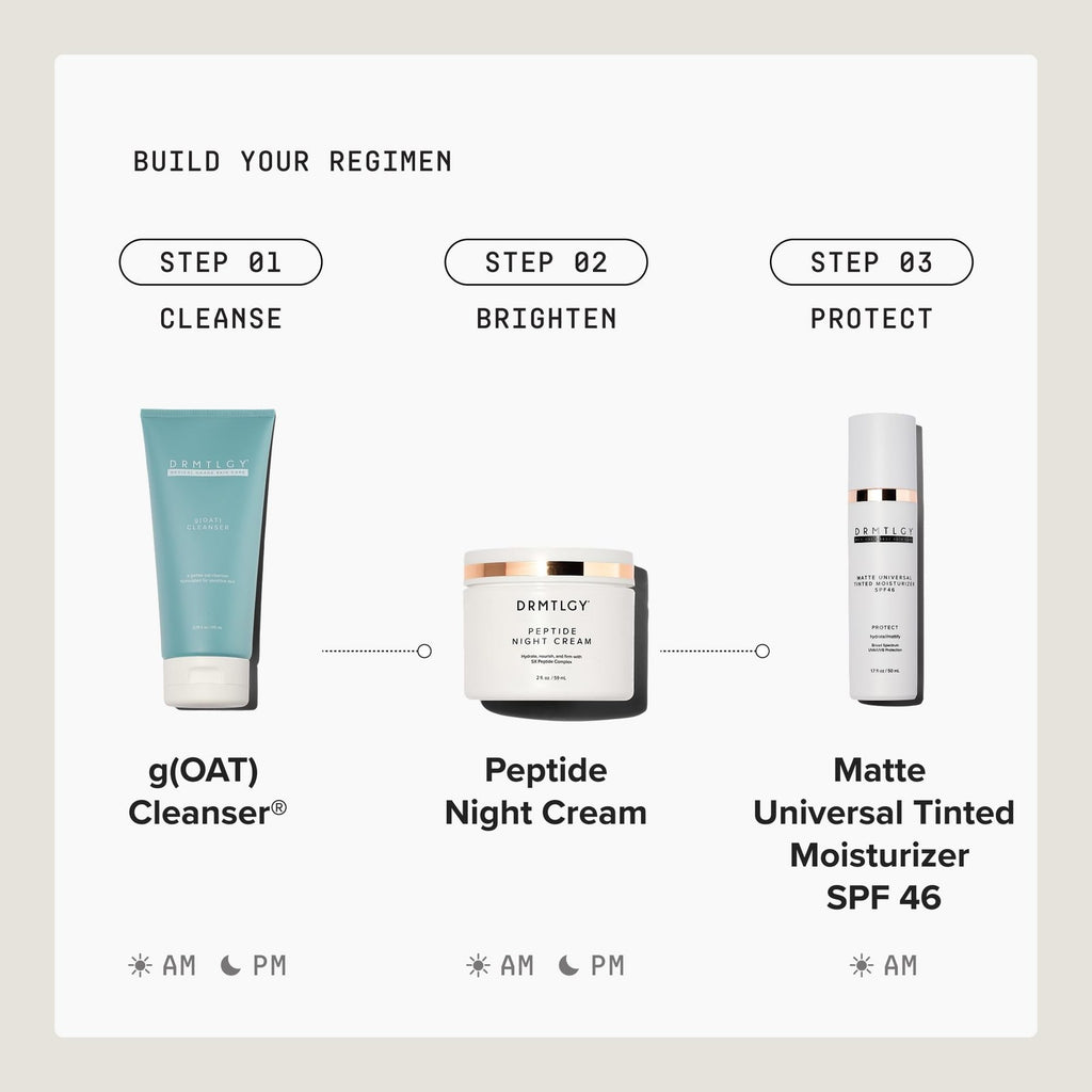 Matte Tinted Moisturizer SPF 46 - Universal Skin Tone, Hydrating Face Cream