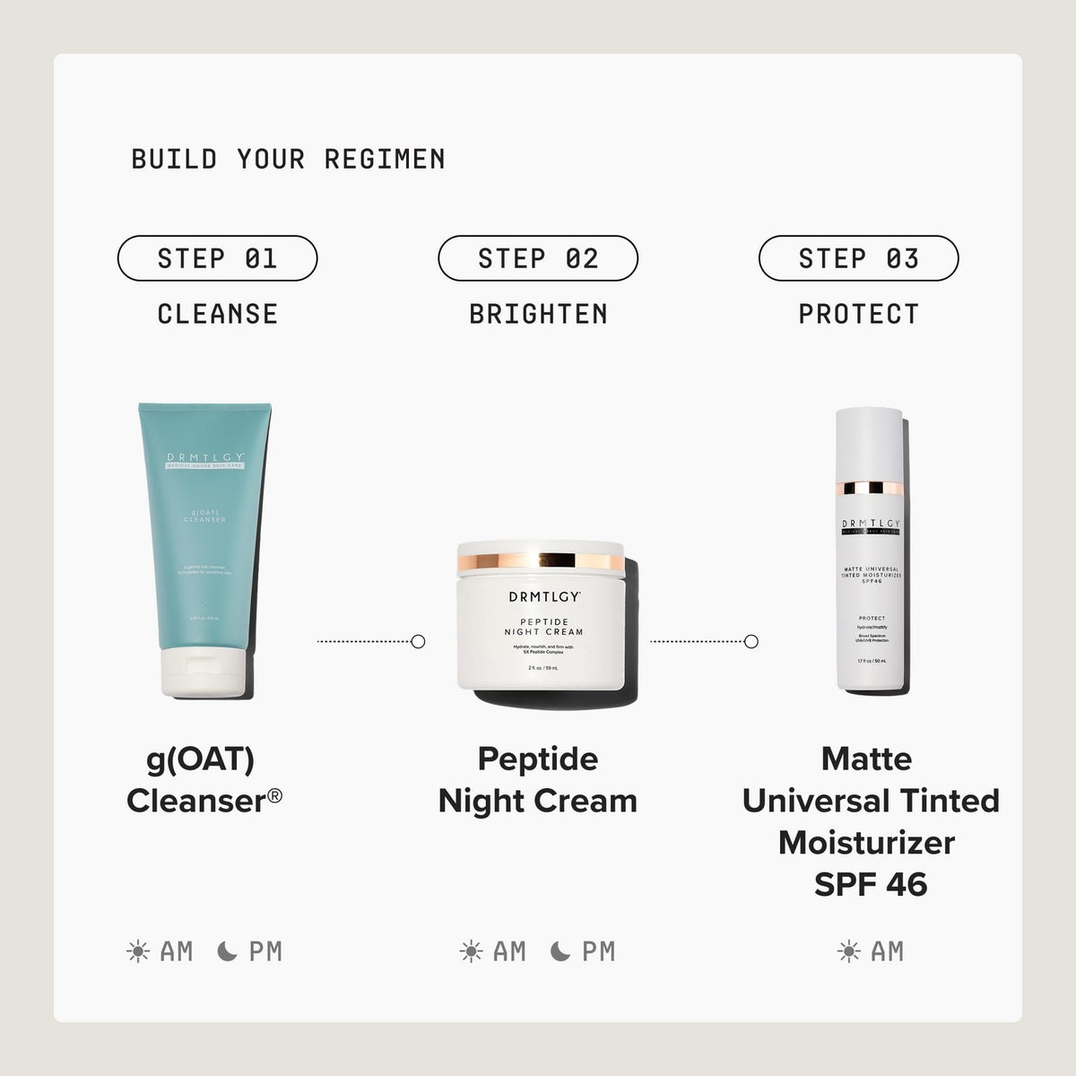 Matte Tinted Moisturizer SPF 46 - Universal Skin Tone, Hydrating Face Cream
