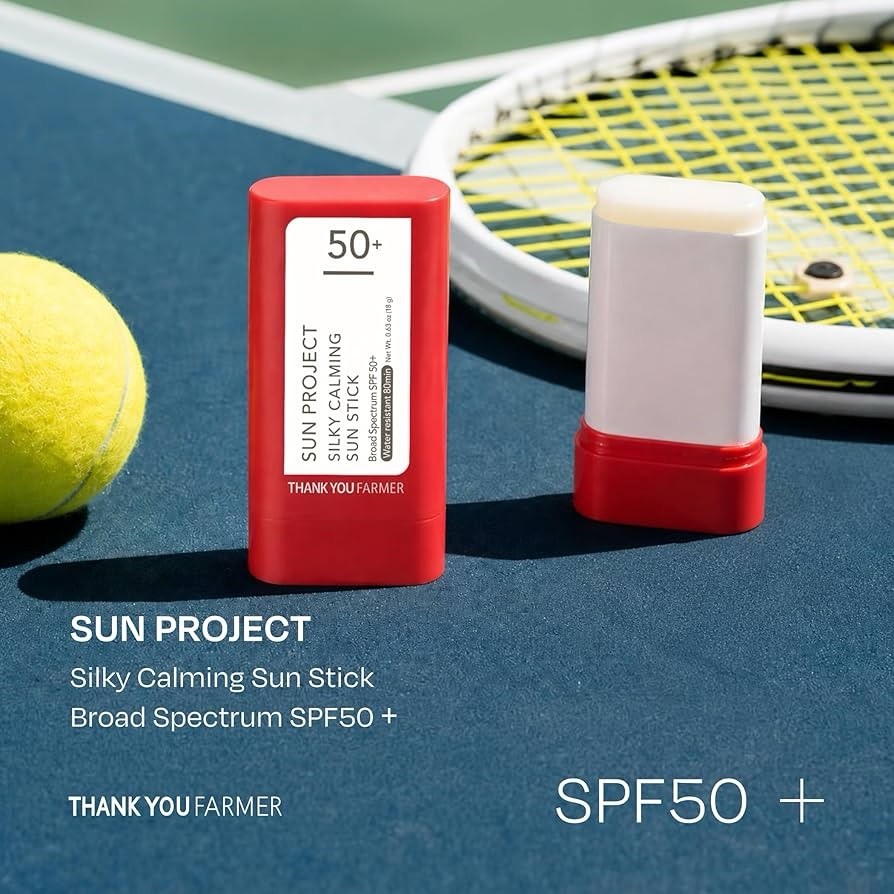 ThankYou Farmer Sun Project Silky Calming Sun Stick SPF50+ Water-Resistant Broad Spectrum