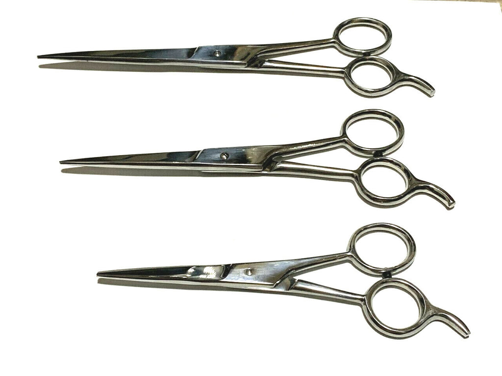 3pcs Professional Salon Hair Cutting Grooming Scissors Stainless Steel