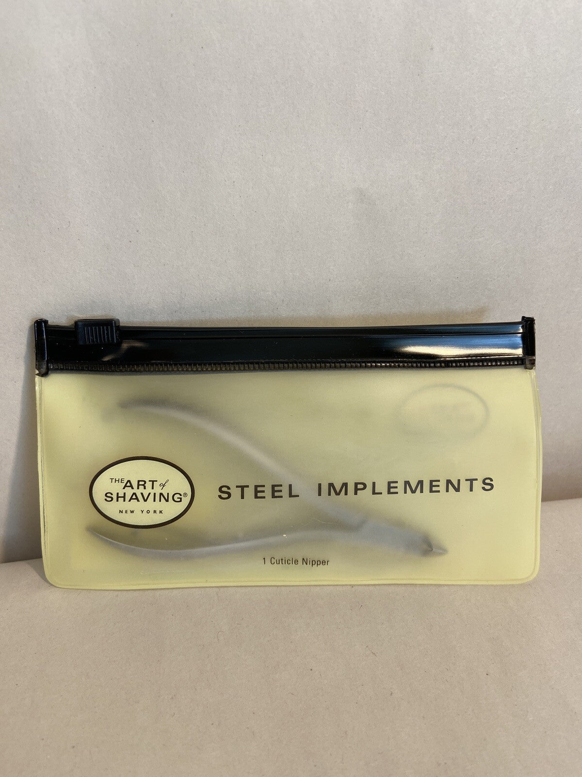 Stainless Steel Cuticle Nipper with Storage Bag - Manicure Tool