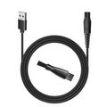 USB Charging Cable for Beard Trimmers and Body Groomers - Compatible with PT45 & BT-ZERO