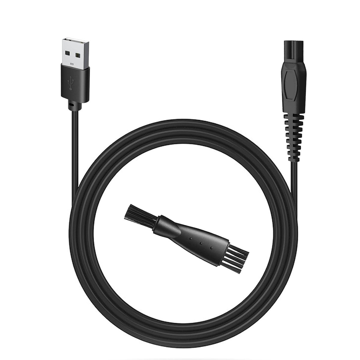 USB Charging Cable for Beard Trimmers and Body Groomers - Compatible with PT45 & BT-ZERO
