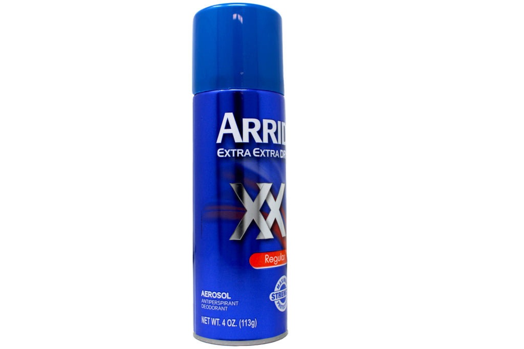 Arrid XX Extra Extra Dry Aerosol Antiperspirant Deodorant 4 oz Pack of 4