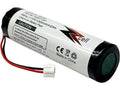 Replacement Battery for Wahl Cordless Magic Clip Beretto Black Stealth - 3.7V 2600mAh Li-ion