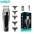 Cordless Hair Trimmer Men’s Edger Clipper with Stainless Steel Blade