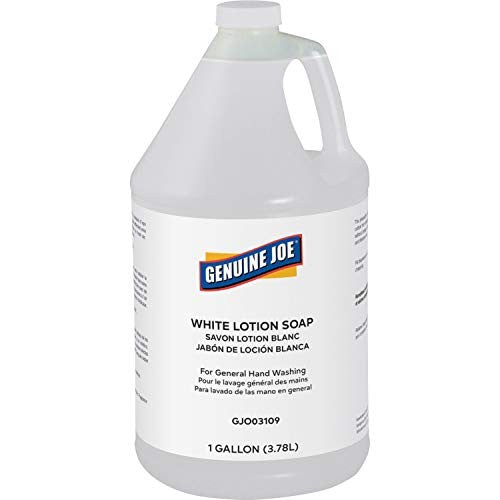 Genuine Joe Liquid Hand Soap Refill - Gentle, Scented, Softening Dispenser
