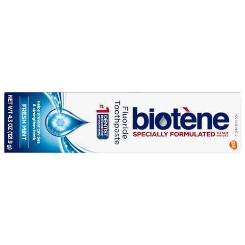 Biotene Fluoride Toothpaste for Dry Mouth & Bad Breath - 4.3 oz