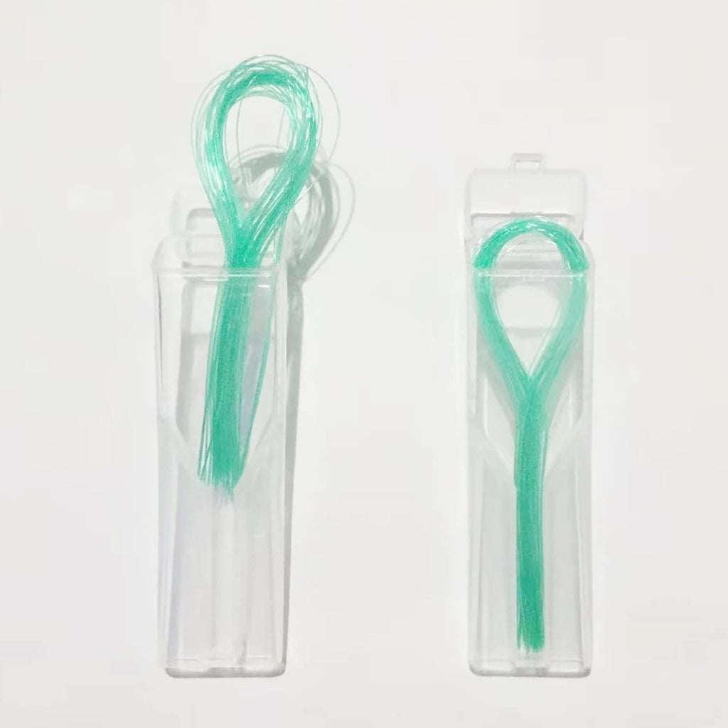 Dental Floss Threaders for Braces - 210 Count, Green, Oral Care
