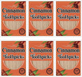 Bulk Cinnamon Flavored Toothpicks - 600 Natural Wooden Picks for Fresh Breath & Oral Care