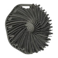 Silicone Back Shower Brush with Handle - Soft Exfoliating Body Scrubber