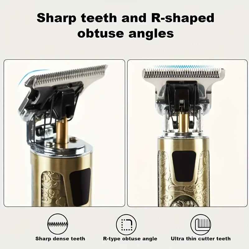 Professional Cordless Hair Clippers & Beard Trimmer for Grooming