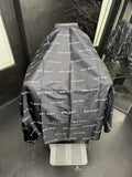 Black Barber and Hair Stylist Salon Cape - Waterproof, Lightweight & Adjustable