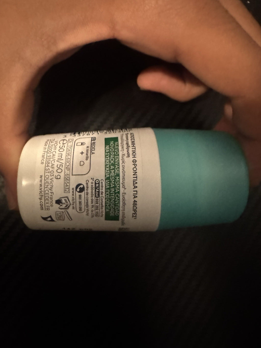 Vichy Anti-Perspirant Deodorant Treatment for Underarm Sweat Control
