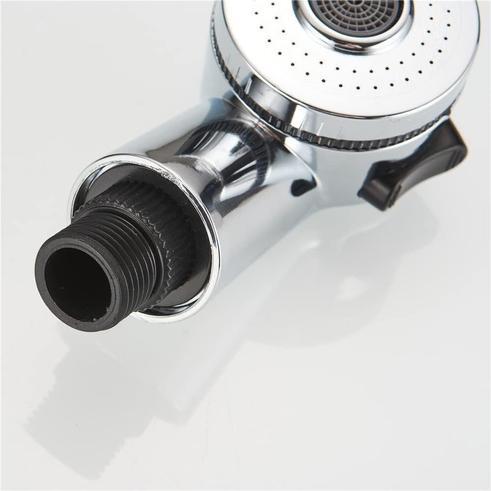 Salon Shampoo Bowl Faucet with Adjustable Shower Spray Chrome Finish