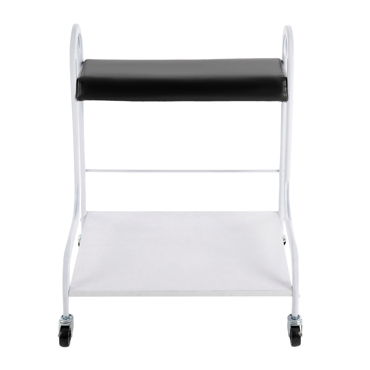 Portable Foot Bath Spa Trolley Cart with Foot Rest for Nail & Foot Care