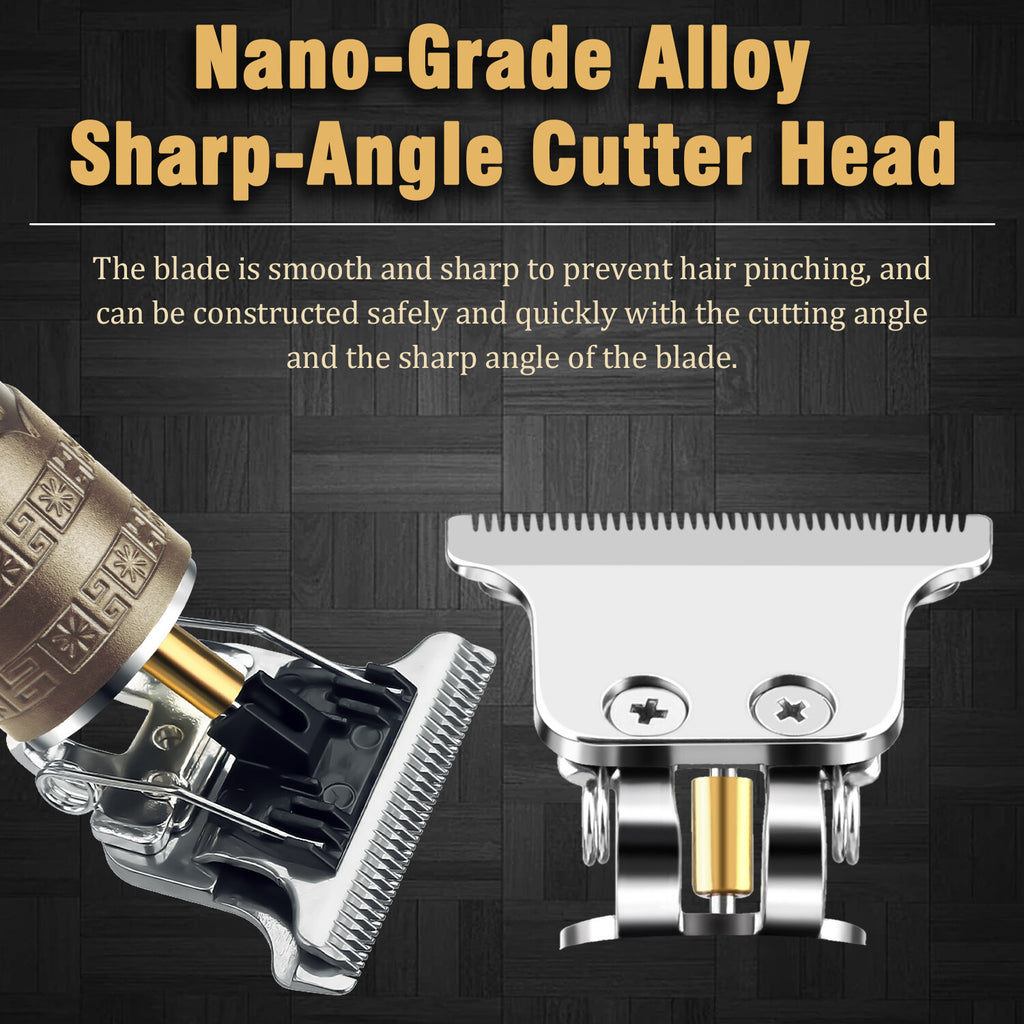 Portable Electric Razor for Men Trimmer Hair Remover Shaver - Cordless & Compact