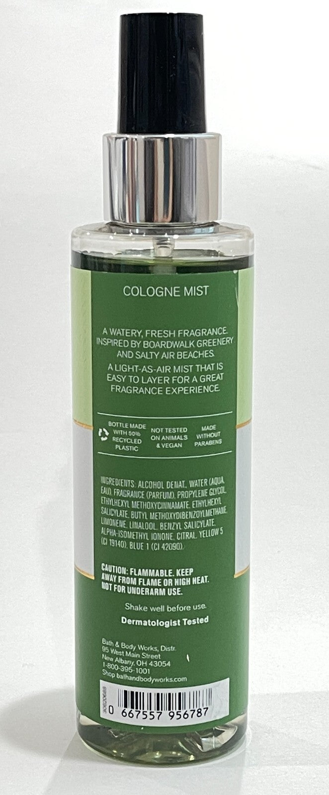 Men's Cologne Mist - Bamboo & Surf Fragrance Spray 5 fl oz