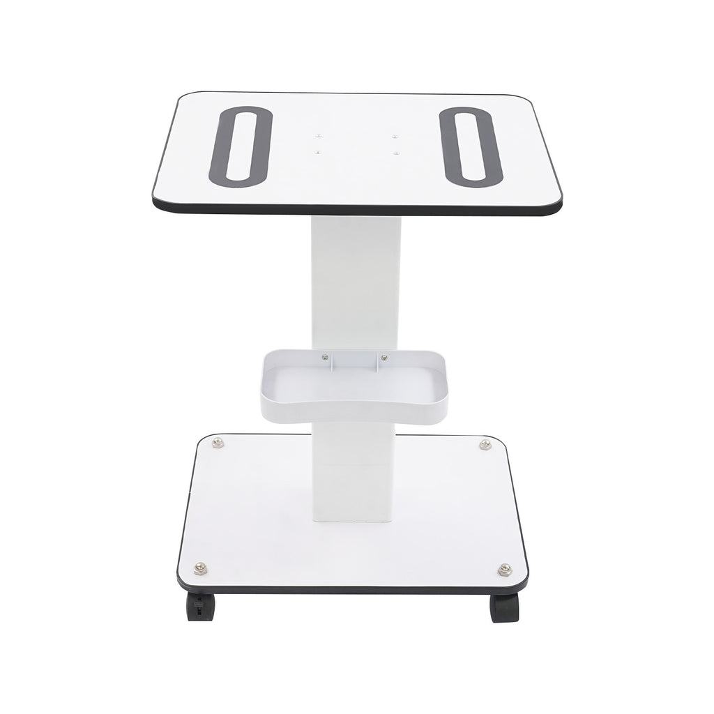 Salon Trolley Cart with 40kg Load, Mobile Beauty Equipment Stand