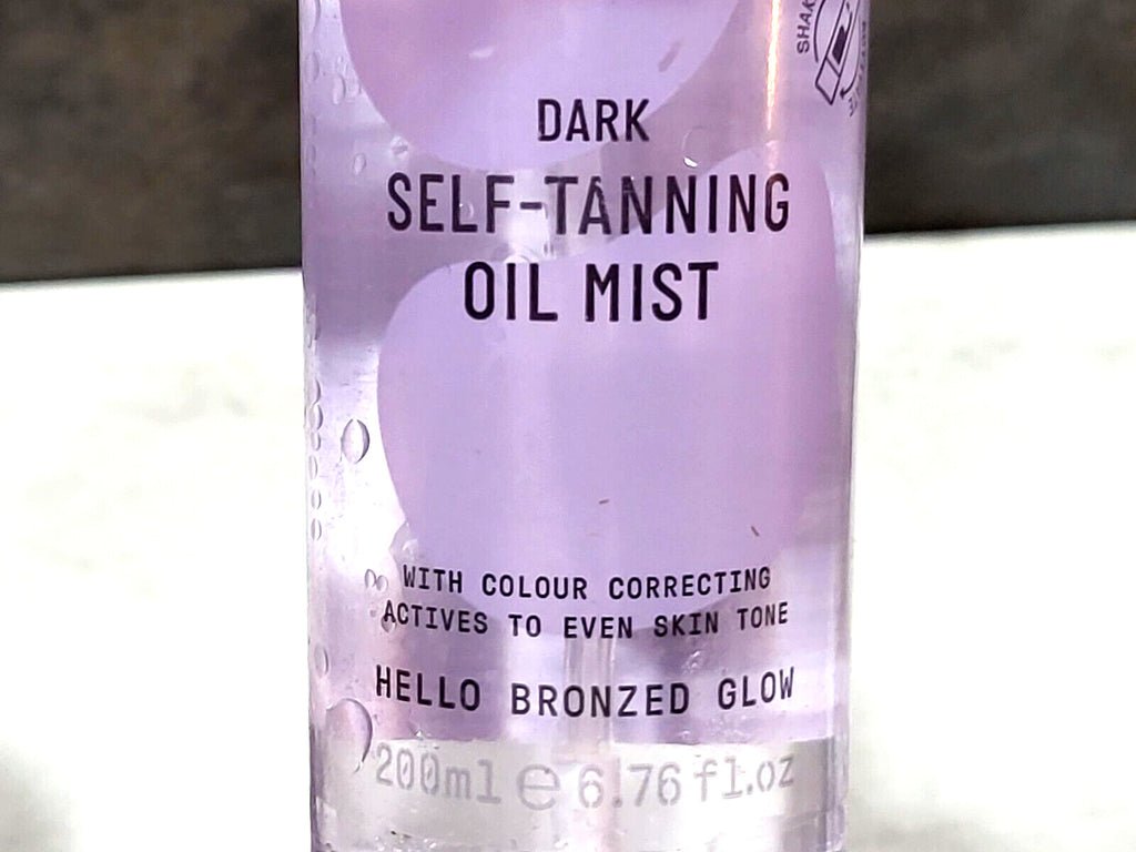 Dark Self Tanning Oil Mist - Full Size, No Lid, New Without Box