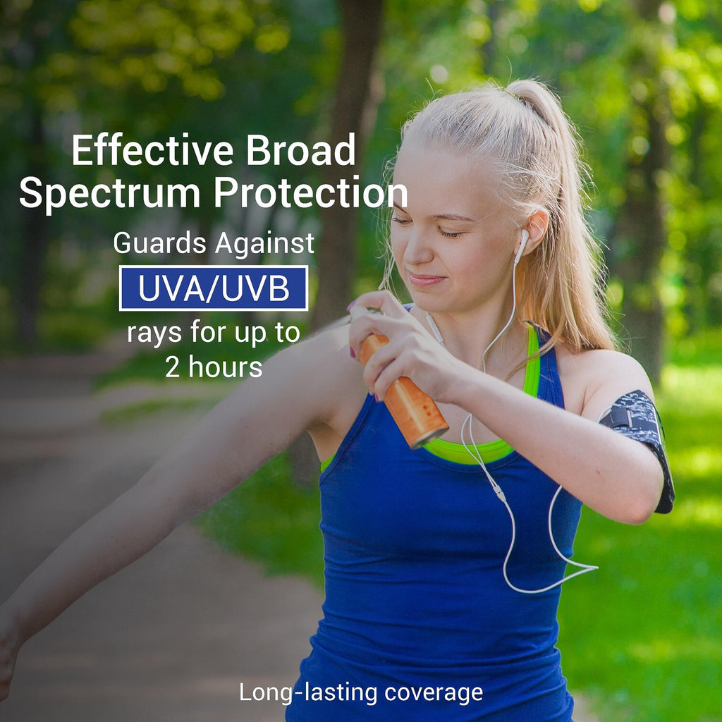 SPF 50 Sunscreen Spray - Water-Resistant Non-Greasy Outdoor Sun Protection