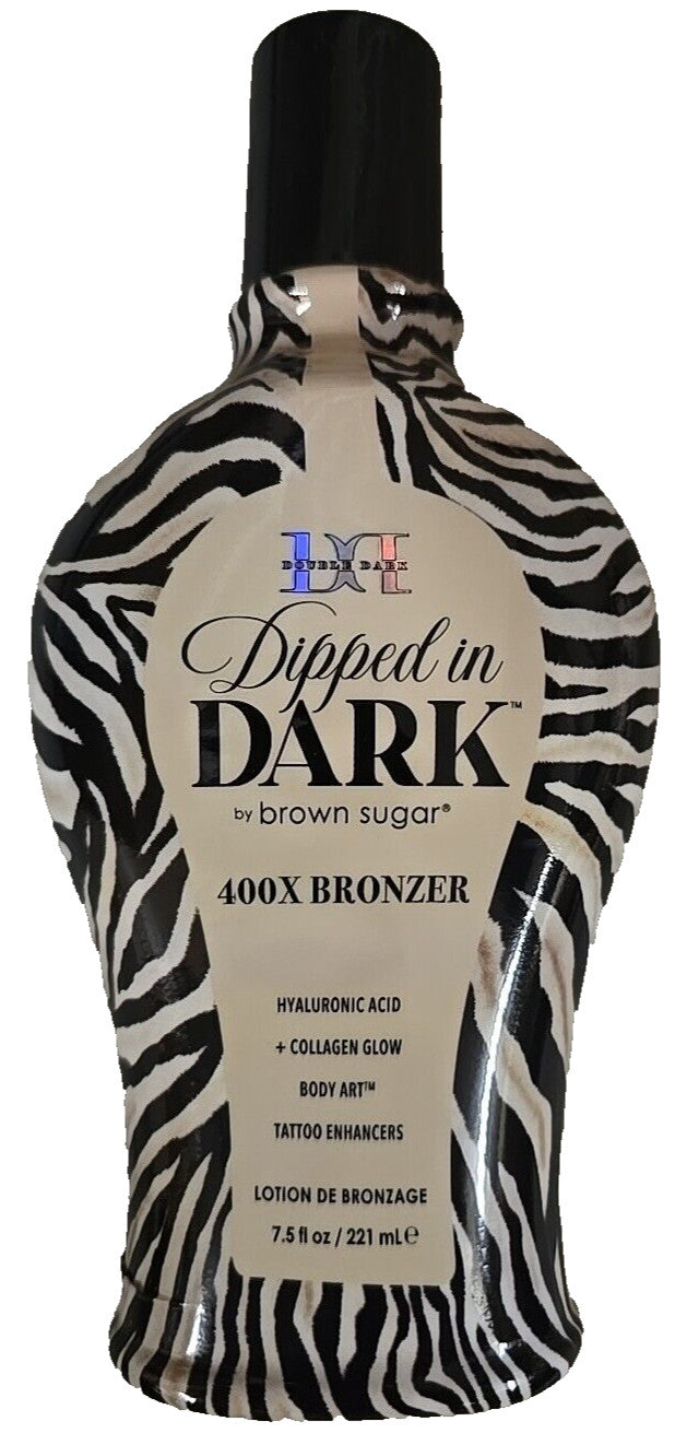 Dark Tanning Lotion with Bronzer - Double Dark 7.5 oz Indoor Sunless Tanning