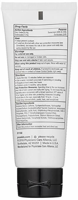 SPF 45 Broad Spectrum Sunscreen with Antioxidants - Lightweight, Under Makeup Protection